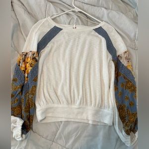 Free People Long Sleeve Blouses Size Small